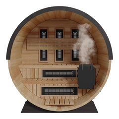 Finnmark Trinity Combination Outdoor Barrel Sauna
