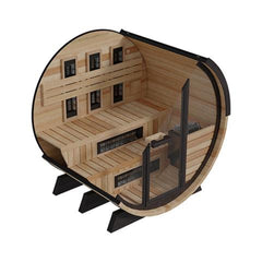 Finnmark Trinity Combination Outdoor Barrel Sauna