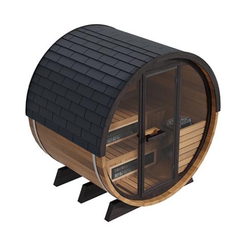 Finnmark Trinity Combination Outdoor Barrel Sauna