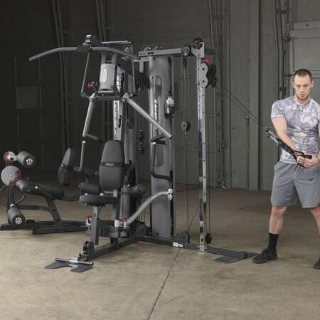 Body-Solid G10B Bi-Angular Multi-Stack Home Gym, view 36, RecovAthlete