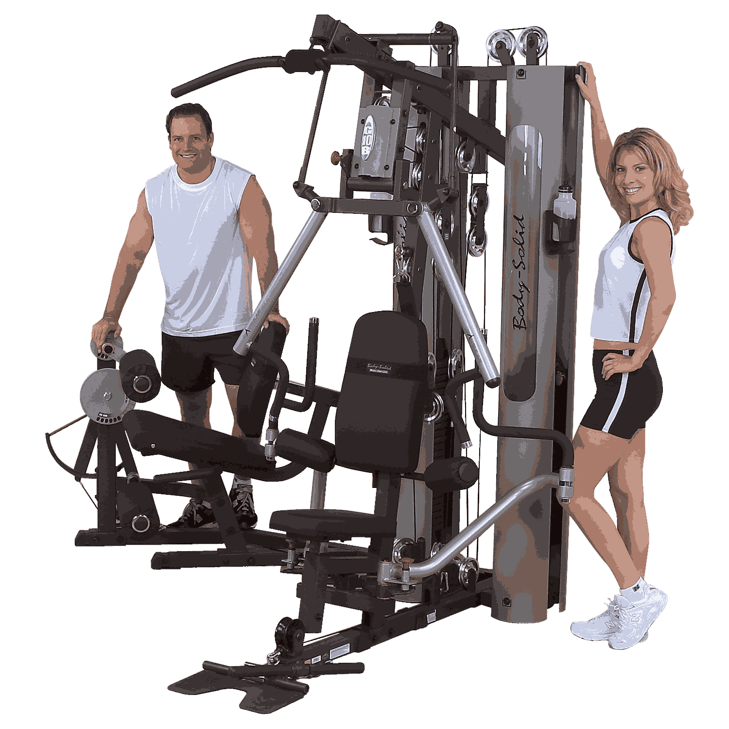 Body-Solid G10B Bi-Angular Multi-Stack Home Gym, RecovAthlete