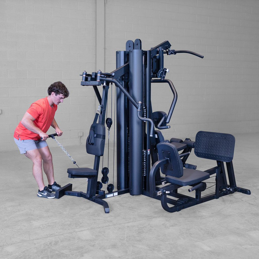 Body Solid G9S/G9B Two Stack Gym Multi-Station Gym, view 22, RecovAthlete