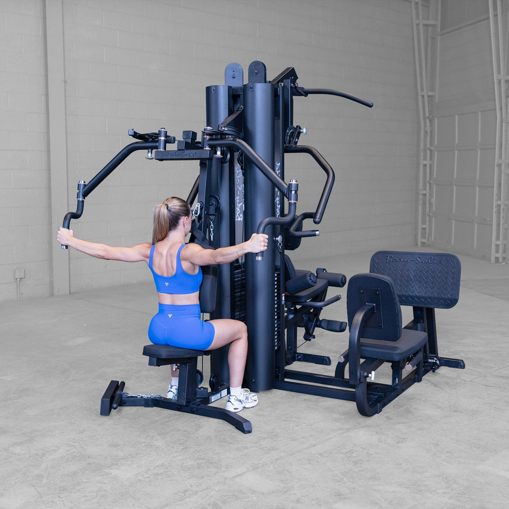 Body Solid G9S/G9B Two Stack Gym Multi-Station Gym, view 25, RecovAthlete