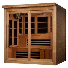 Golden Designs 6-Person Near Zero EMF Far Infrared Sauna