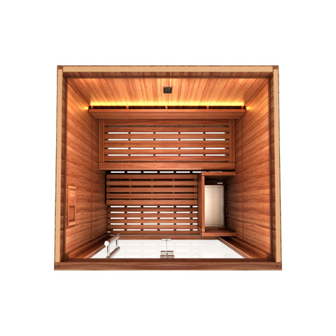 Golden Designs Sundsvall 2-Person Traditional Indoor Sauna | GDI-7289-02