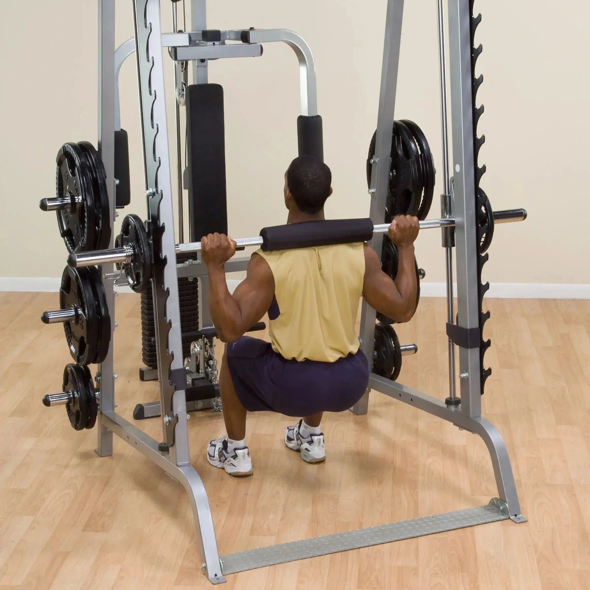 Body Solid GS348QP4 Series 7 Smith Gym, view 47, RecovAthlete