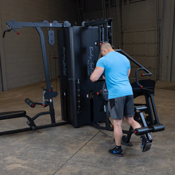 Body Solid Pro Clubline S1000 Four-stack Gym, view 17, RecovAthlete