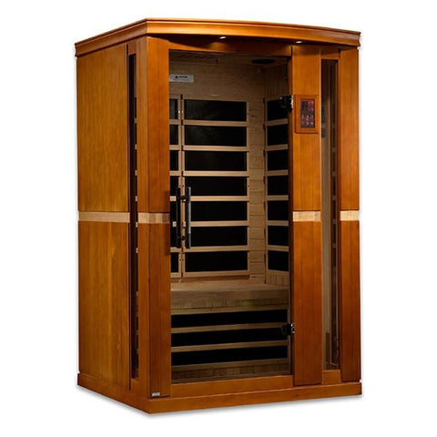 Dynamic Vittoria 2-Person Low EMF FAR Infrared Sauna (Canadian Hemlock)