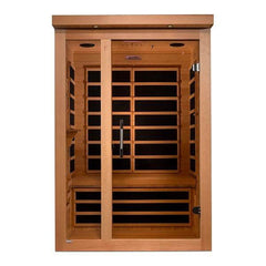 Dynamic Llumeneres 2-Person Ultra Low EMF FAR Infrared Sauna DYN-6215-02 (Canadian Hemlock)