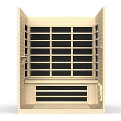 Dynamic Vila 3-Person Ultra Low EMF FAR Infrared Sauna (Canadian Hemlock)