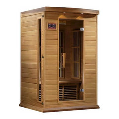 Maxxus 2-Person Low EMF FAR Infrared Sauna (Canadian Red Cedar)