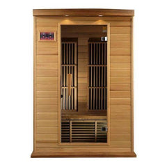 Maxxus 2-Person Low EMF FAR Infrared Sauna (Canadian Red Cedar)