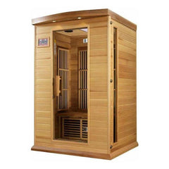 Maxxus 2-Person Low EMF FAR Infrared Sauna (Canadian Red Cedar)