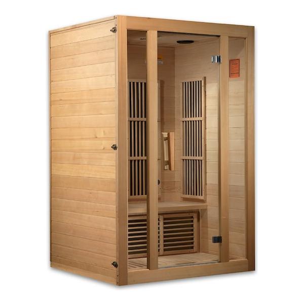 Maxxus Seattle 2-Person Low EMF FAR Infrared Sauna (Canadian Hemlock)