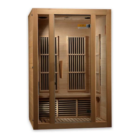 Maxxus Seattle 2-Person Low EMF FAR Infrared Sauna (Canadian Hemlock)