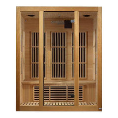 Maxxus Bellevue 3-Person Low EMF FAR Infrared Sauna (Canadian Hemlock)