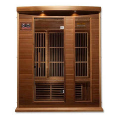 Maxxus 3-Person Low EMF FAR Infrared Sauna (Canadian Red Cedar)