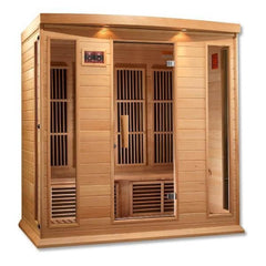 Maxxus 4-Person Low EMF FAR Infrared Sauna (Canadian Hemlock)