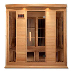 Maxxus 4-Person Low EMF FAR Infrared Sauna (Canadian Hemlock)