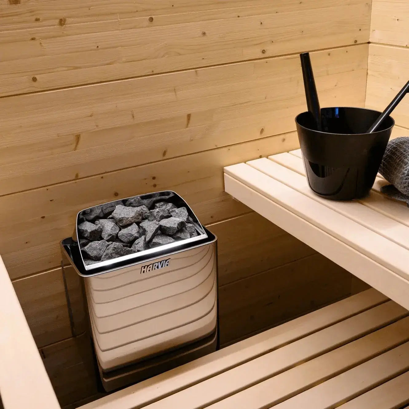 Harvia KIP Electric Heater Package w/ Digital Controller and Wifi and Stones, view 10, RecovAthlete