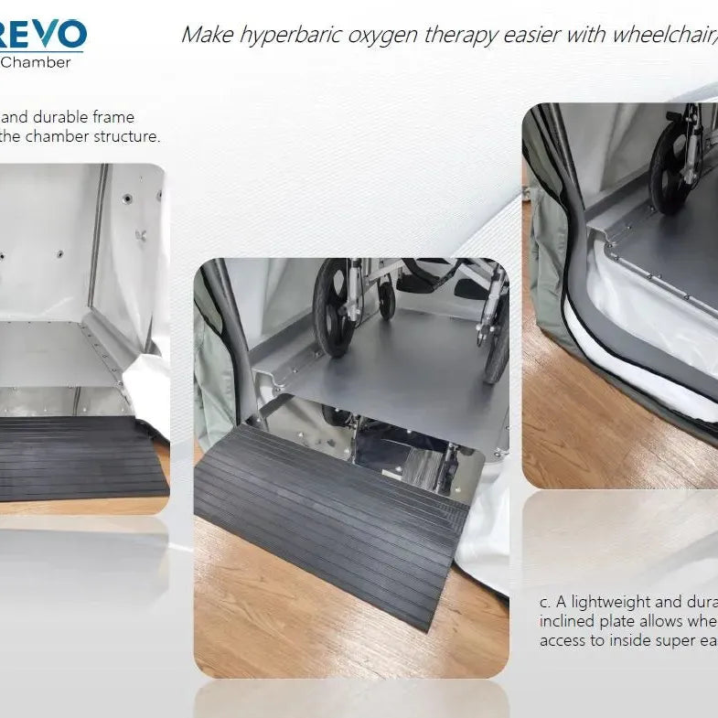 OxyRevo Heal40 Portable Wheelchair Hyperbaric Chamber, view 13, RecovAthlete