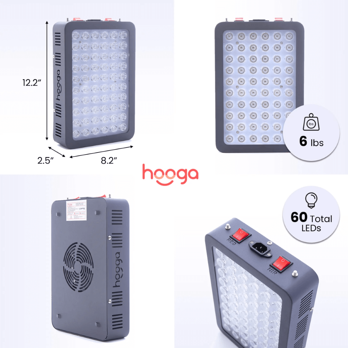 HG300 Red Light Therapy Panel, view 8, RecovAthlete