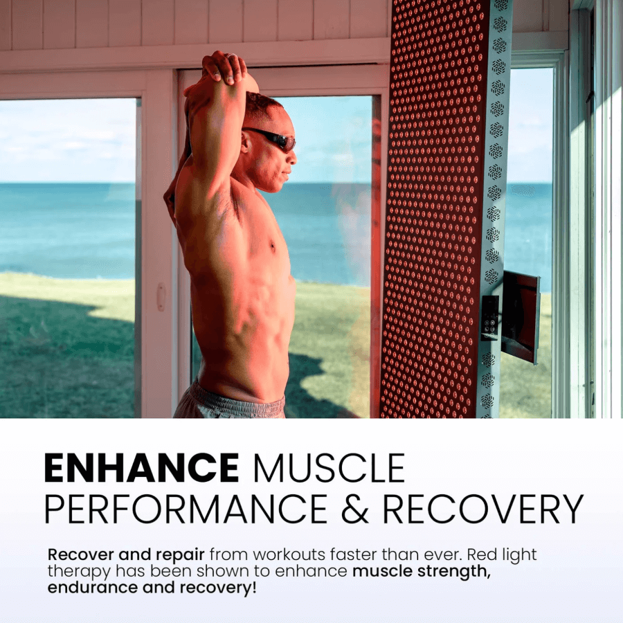 Hooga-PRO4500-Red-Light-Therapy-Panel-muscle-performance-and-recovery
