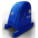Macy-Pan MC4000 blue hyperbaric chamber designed for wheelchair accessibility and enhanced healing.
