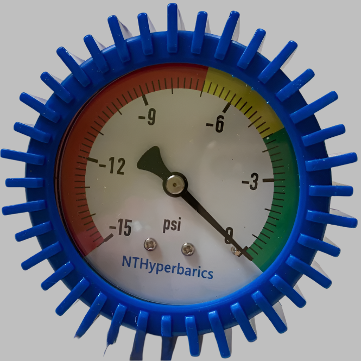 Internal pressure valve of newtowne long shoe hyperbaric chamber 
