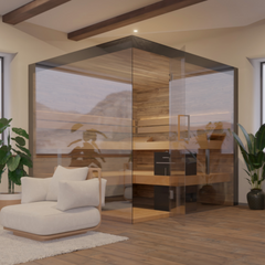 Lumaria Indoor Sauna Cabin – Medium | ThermaSol