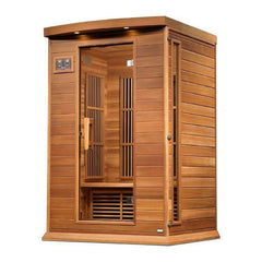 Maxxus 2-Person Near Zero EMF FAR Infrared Sauna (Canadian Red Cedar)