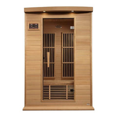 Maxxus 2-Person Near Zero EMF FAR Infrared Sauna (Canadian Hemlock)