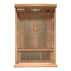 Maxxus 2-Person Near Zero EMF FAR Infrared Sauna (Canadian Hemlock)