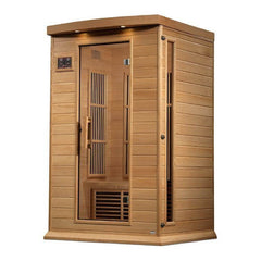 Maxxus 2-Person Near Zero EMF FAR Infrared Sauna (Canadian Hemlock)