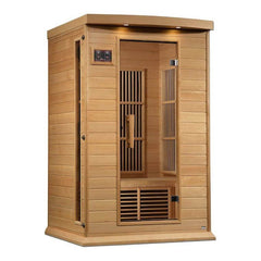 Maxxus 2-Person Near Zero EMF FAR Infrared Sauna (Canadian Hemlock)