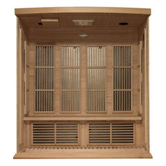 Maxxus 4-Person Near Zero EMF FAR Infrared Sauna (Canadian Hemlock)