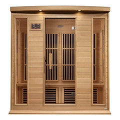 Maxxus 4-Person Near Zero EMF FAR Infrared Sauna (Canadian Hemlock)