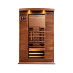 Maxxus 2-Person Full Spectrum Near Zero EMF (Under 2MG) FAR Infrared Sauna (Canadian Red Cedar)