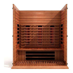 Maxxus 3-Person Full Spectrum Near Zero EMF FAR Infrared Sauna (Canadian Red Cedar)