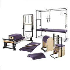 Merrithew Enhanced One-On-One Studio Bundle Purple Impluse