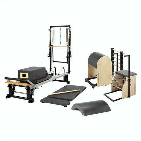 Merrithew™ Pilates One-On-One Studio Bundle Gunmetal Gray