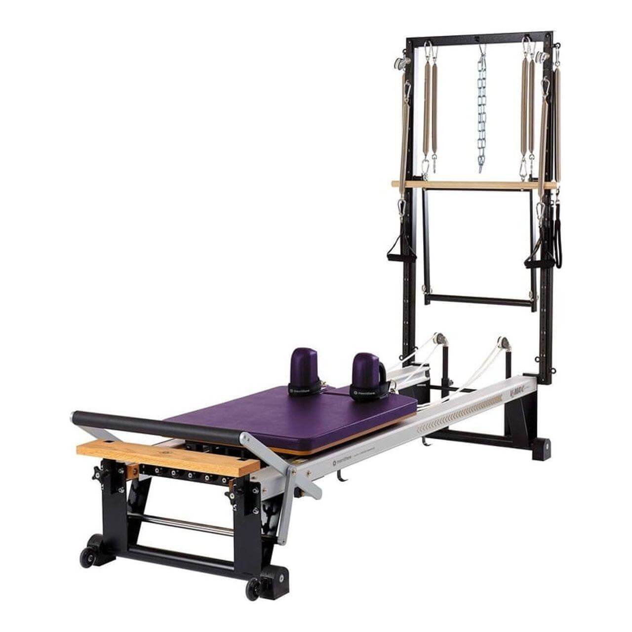 MERRITHEW PILATES V2 MAX PLUS REFORMER in Eclipse color.