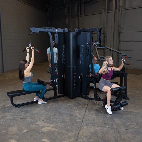 Body Solid Pro Clubline S1000 Four-stack Gym, view 18, RecovAthlete