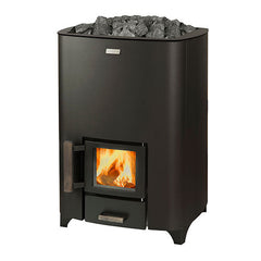 Narvi NC 20 Black Wood-Burning Sauna Stove - Image 1