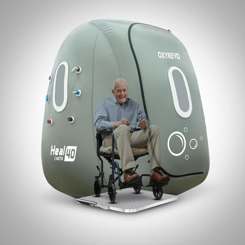OXYREVO Wheelchair Hyperbaric Chamber Heal 40