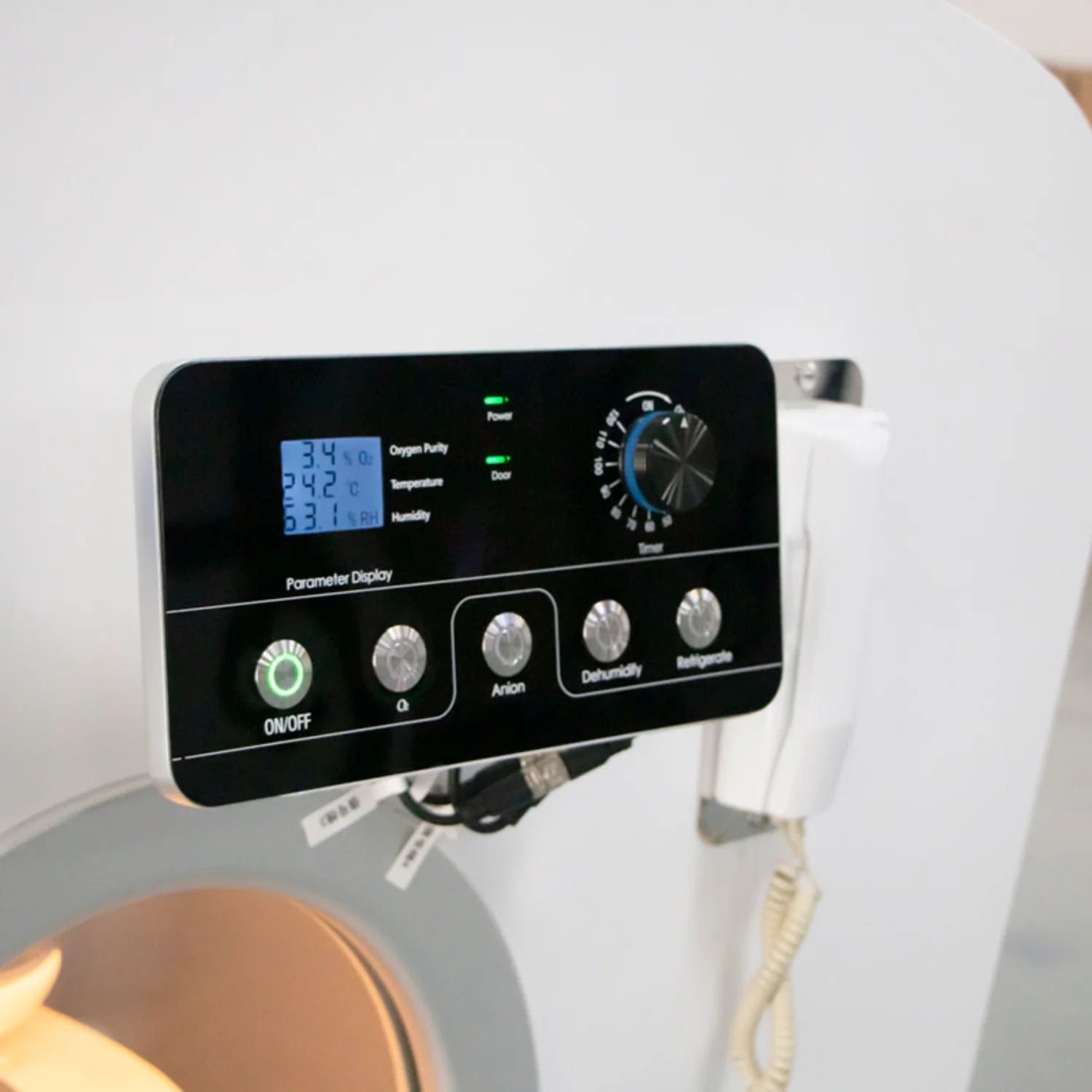 OxyRevo Space60 1.5 to 2.0ATA Hard Sitting Hyperbaric Chamber, view 20, RecovAthlete