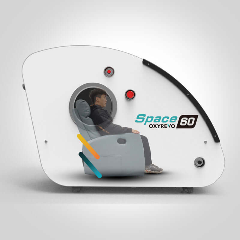 OxyRevo Space60 1.5 to 2.0ATA Hard Sitting Hyperbaric Chamber, view 22, RecovAthlete