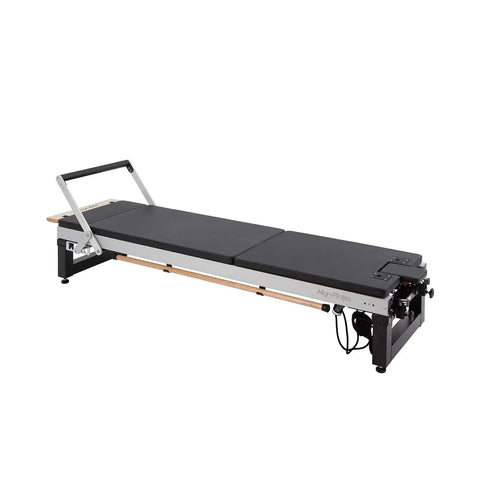 Side view of the Align A8 Reformer, focusing on its sturdy frame and high-quality construction