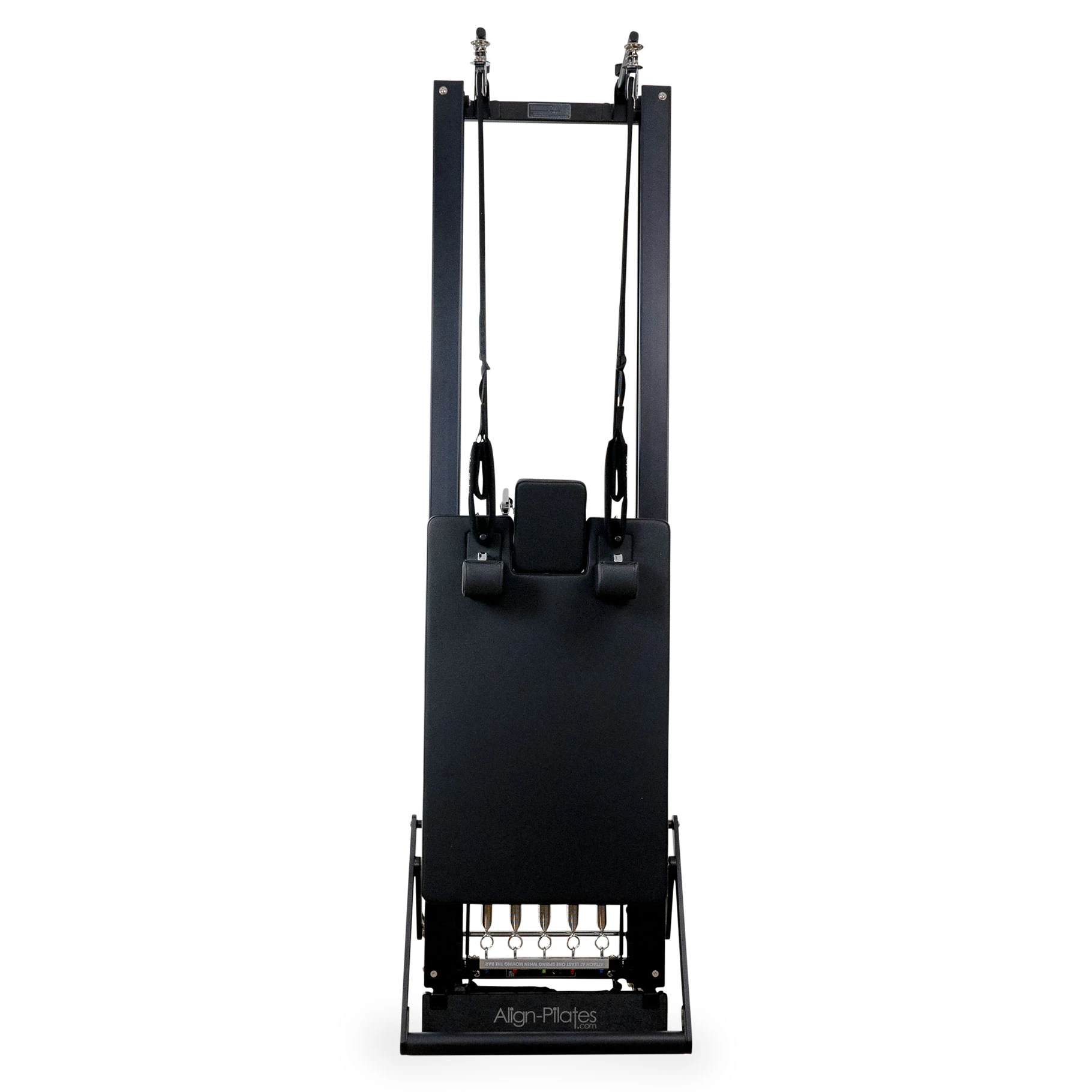 C8-Pro Noir carriage and shoulder rest detail in matte black