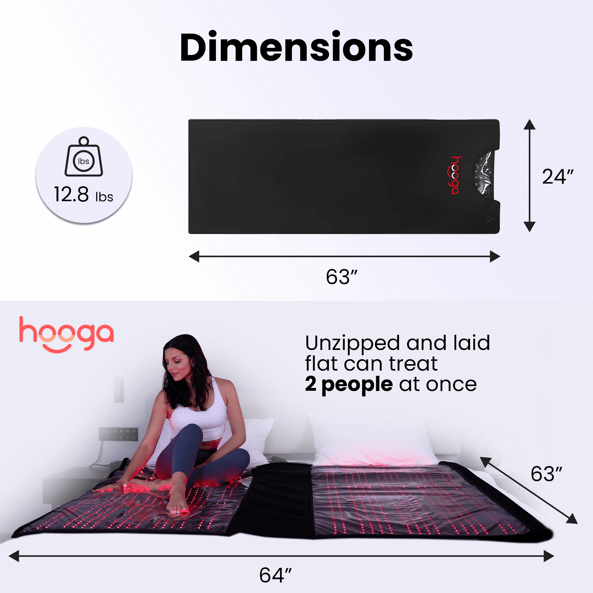 Hooga Pod Full Body Red Light Therapy, view 11, RecovAthlete